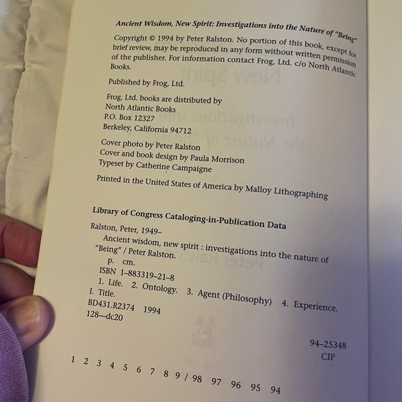 Ancient Wisdom, New Spirit: Investigations Into the Nature of Being - Picture 3 of 8